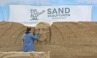 Die Sandskulpturen-Ausstellung 2022 in Lübeck-Travemünde