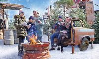 Dieses Weihnachten wird rostig: Einladung zur Eröffnung von Schrottis erstem Winterdorf